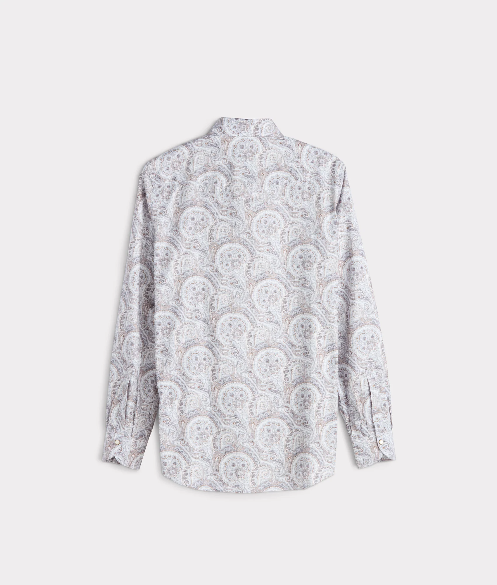 El Paso Modern Fit :: Blue And Brown Paisley