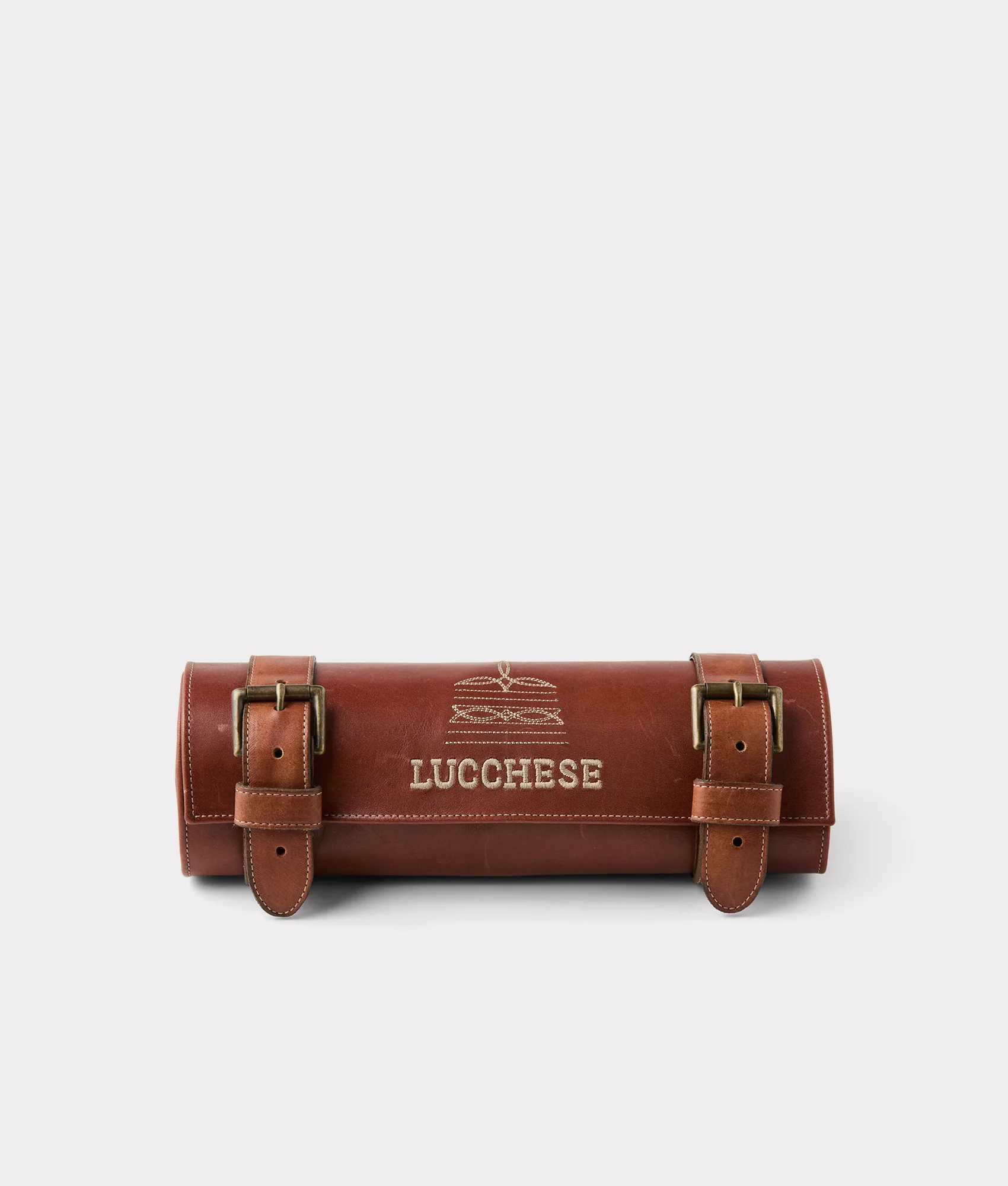Steak Knife Carrier With Six Steak Knives :: Tan