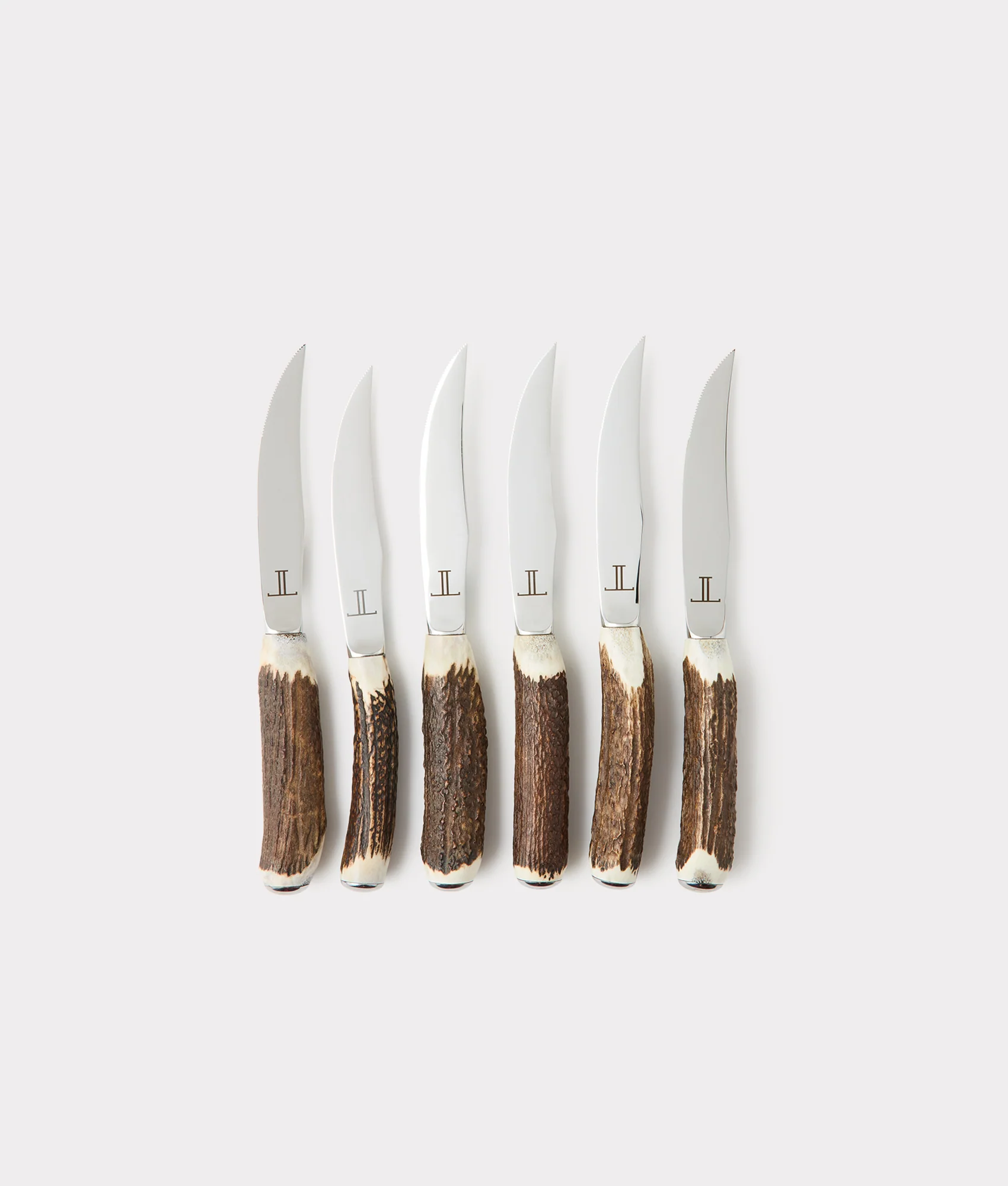 Steak Knife Carrier With Six Steak Knives :: Tan