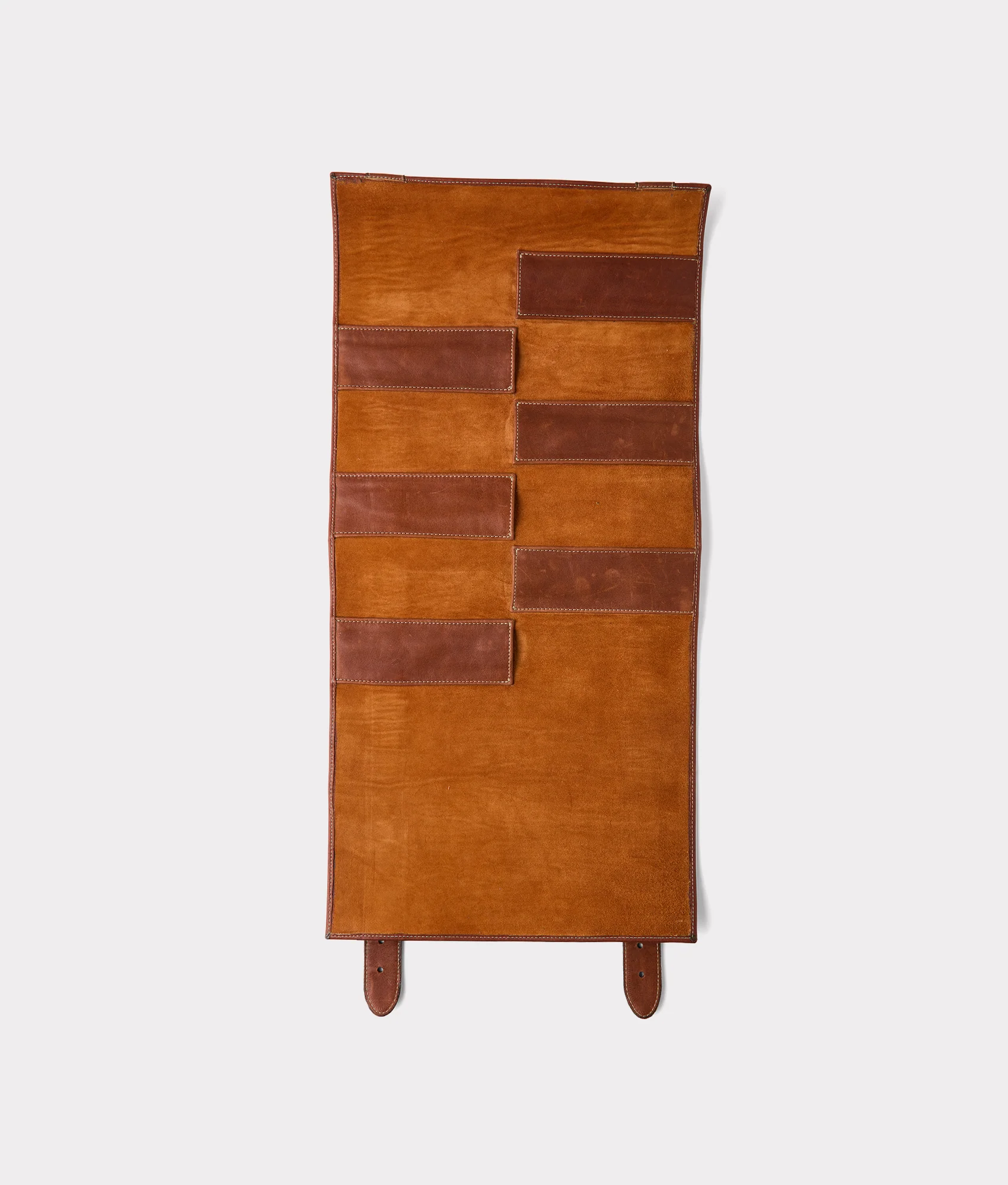 Steak Knife Carrier With Six Steak Knives :: Tan