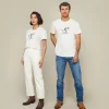 Lucchese Racehorse Tee :: White