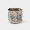Southwestern Wine Coaster :: Silver