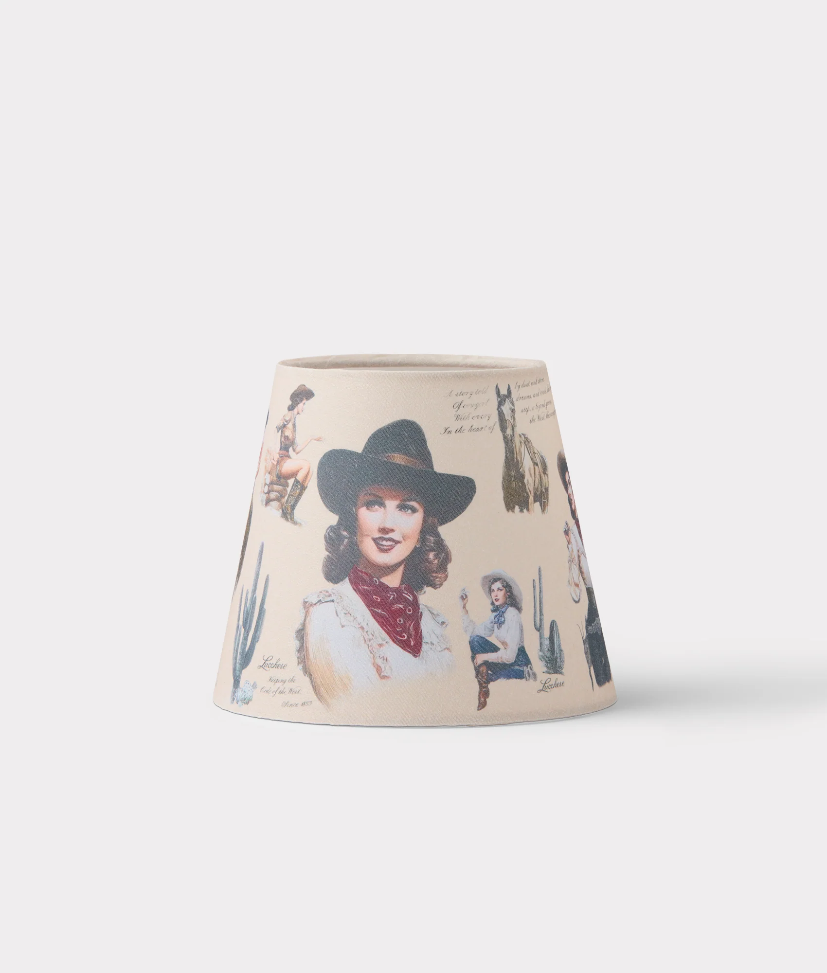 Vintage Lampshade :: Ivory