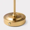 Rechargable Tabletop Lamp :: Gold