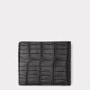Hipster Wallet - American Alligator :: Black