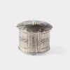 Southwestern Round Box :: Silver