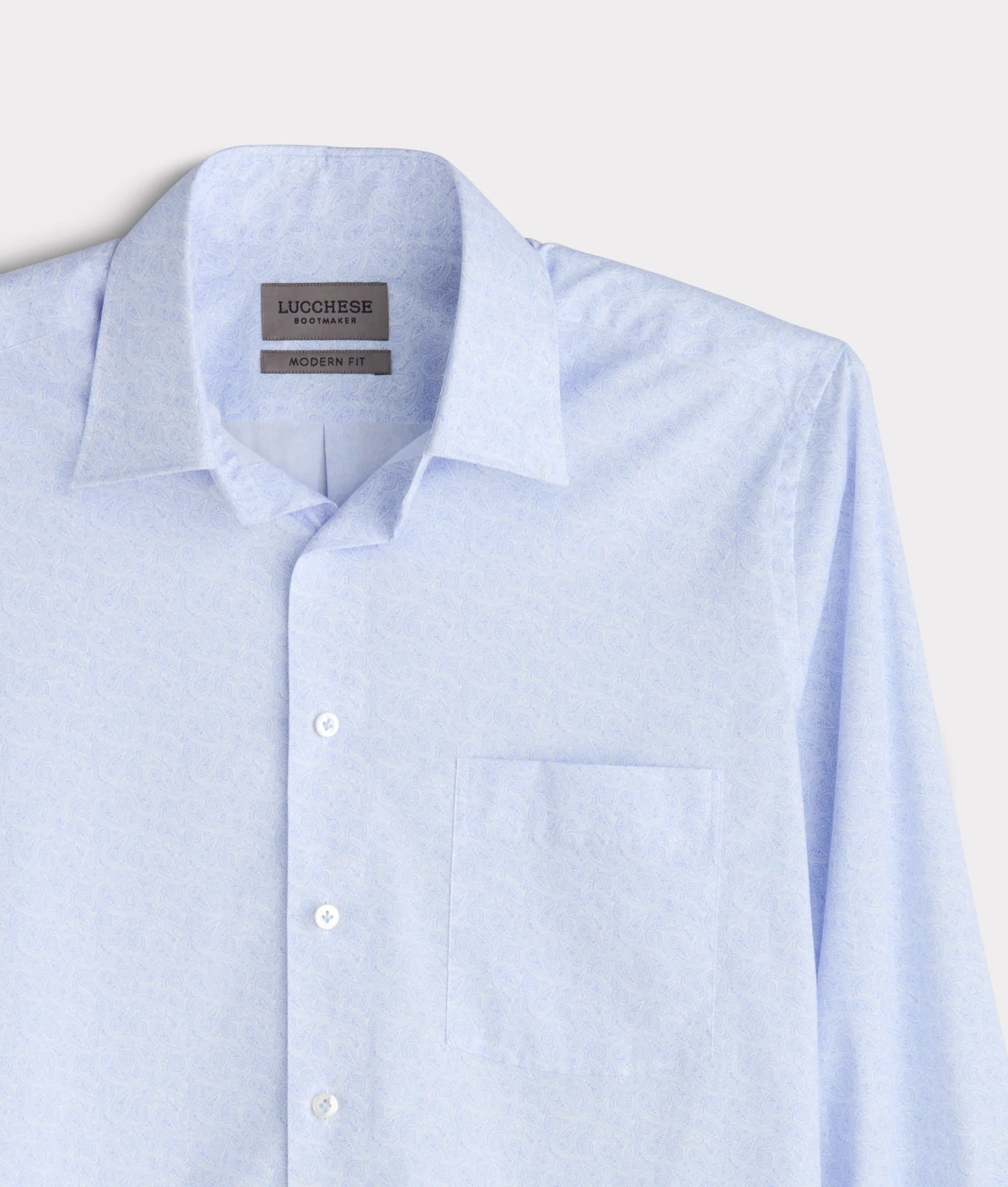 San Antonio Classic Fit :: Blue Paisley