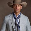 San Antonio Classic Fit :: Blue Paisley