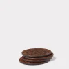 Carver Coaster - Set of Six :: Brown