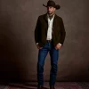 Hogan Suede Blazer :: Olive