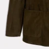 Hogan Suede Blazer :: Olive