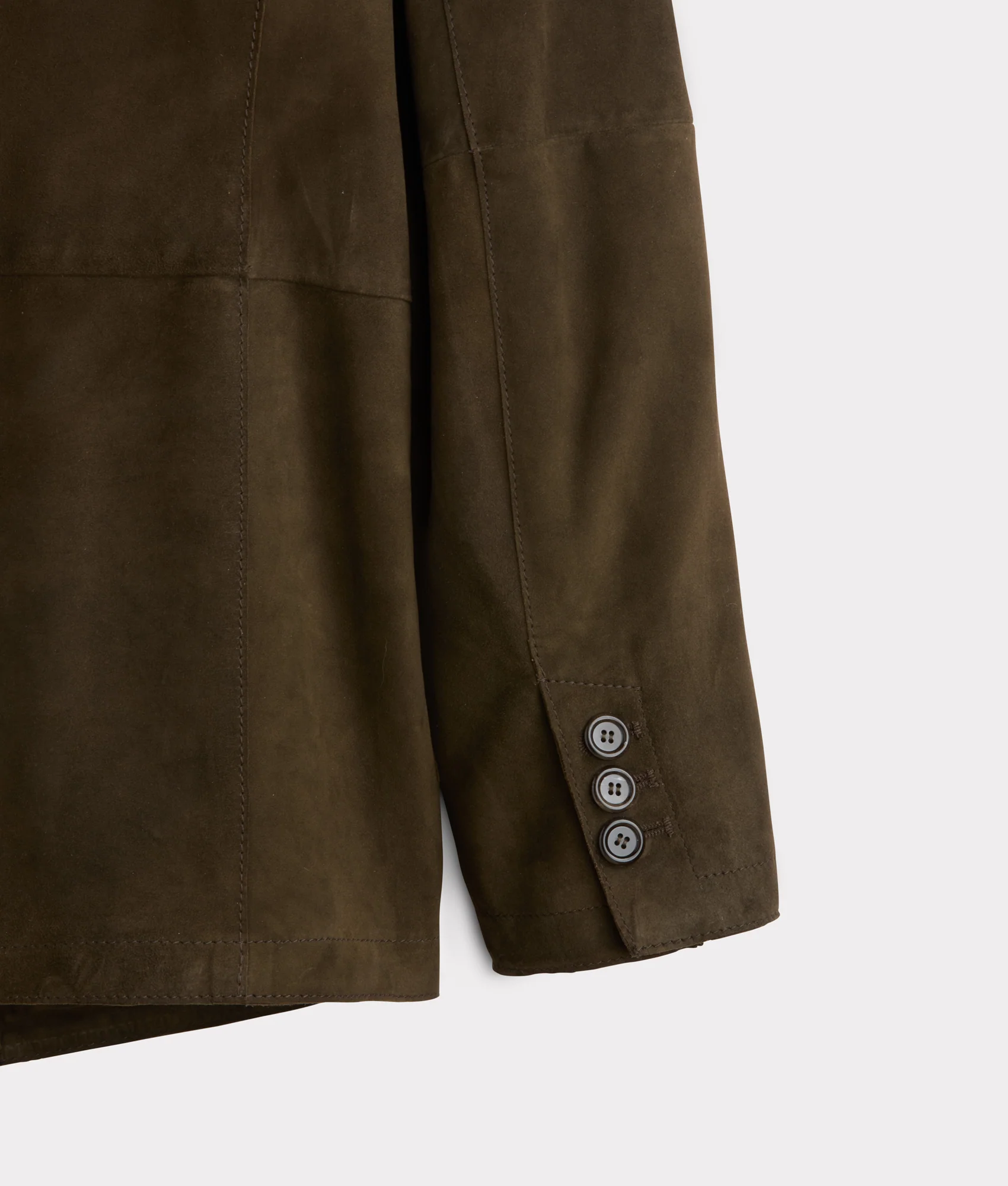 Hogan Suede Blazer :: Olive