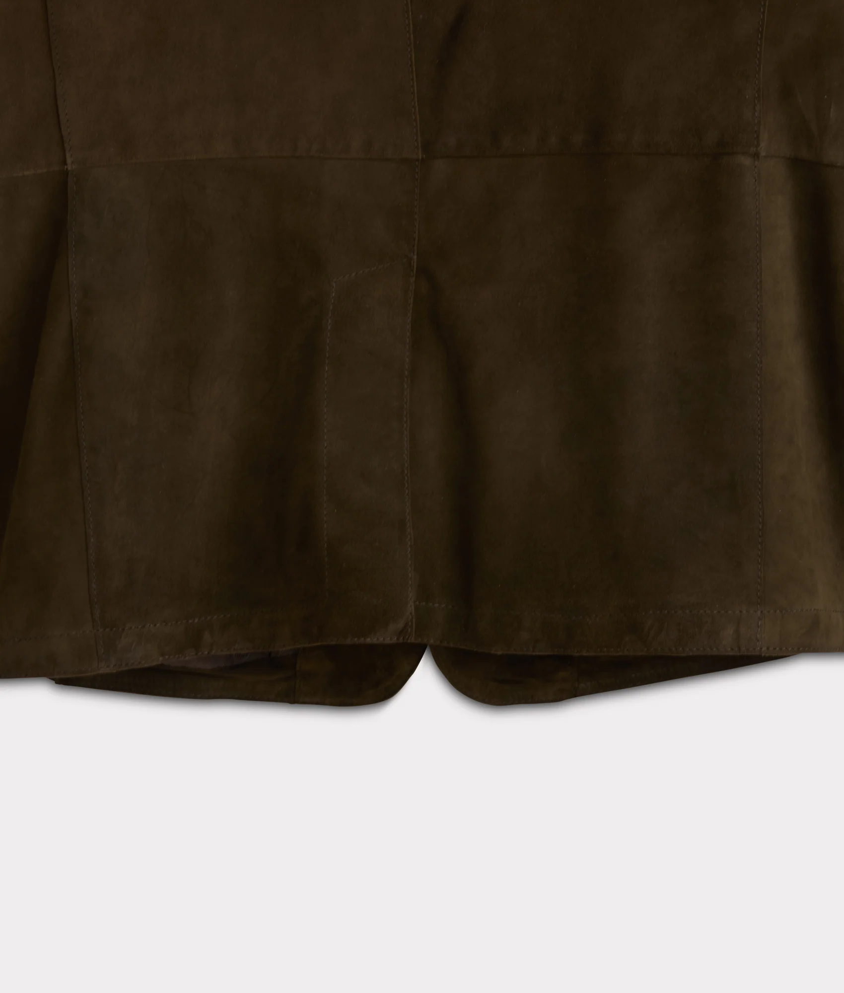 Hogan Suede Blazer :: Olive