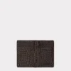 Bifold Wallet - American Alligator :: Chocolate