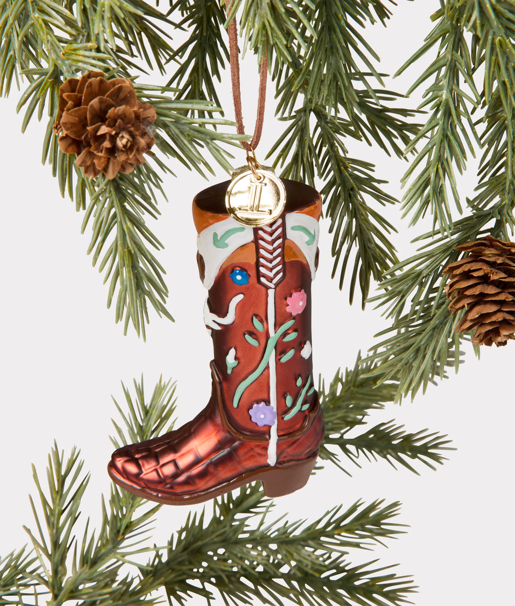 Hat Tipper Ornament :: Multi