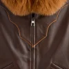 Duchess Of The Range Fur Vest :: Brown