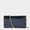 Long Exotic Wallet On A Chain :: Black