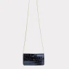 Long Exotic Wallet On A Chain :: Black