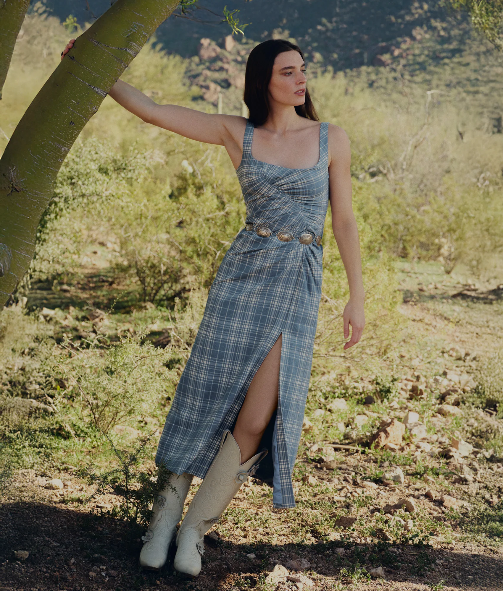 Lela Rose x Lucchese Sparrow :: Mallard