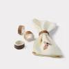 Stag Horn Napkin Rings - Set Of 2 :: Natural