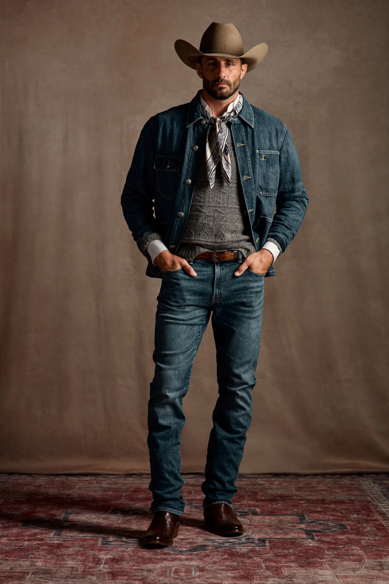 Darren Sweater :: Grey Melange