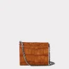 Exotic Short Wallet On A Chain :: Cognac