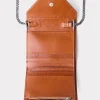 Exotic Short Wallet On A Chain :: Cognac