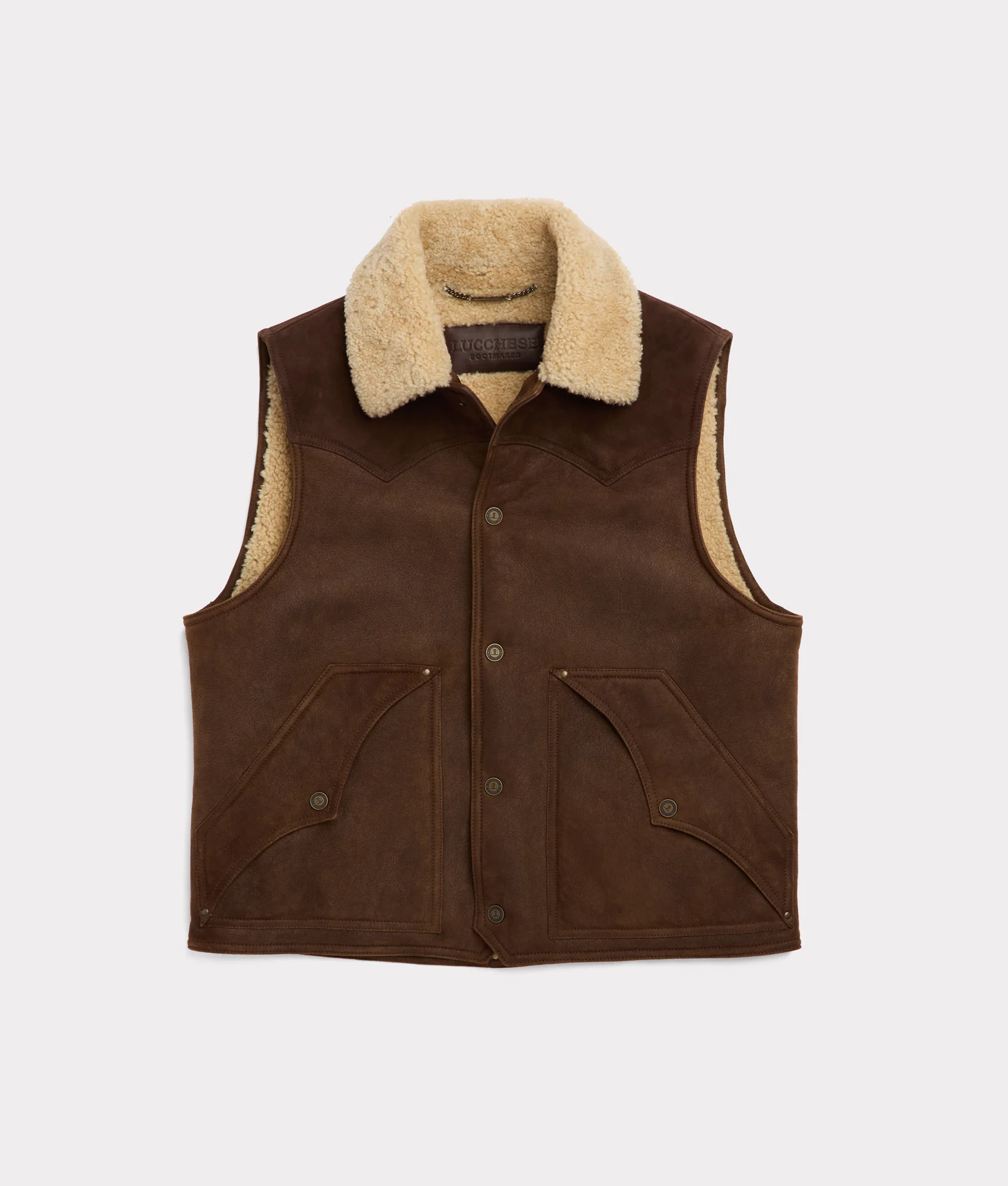 11560-dustin-yoked-shearling-vest-brown-1.webp Dustin Yoked Shearling Vest :: Brown