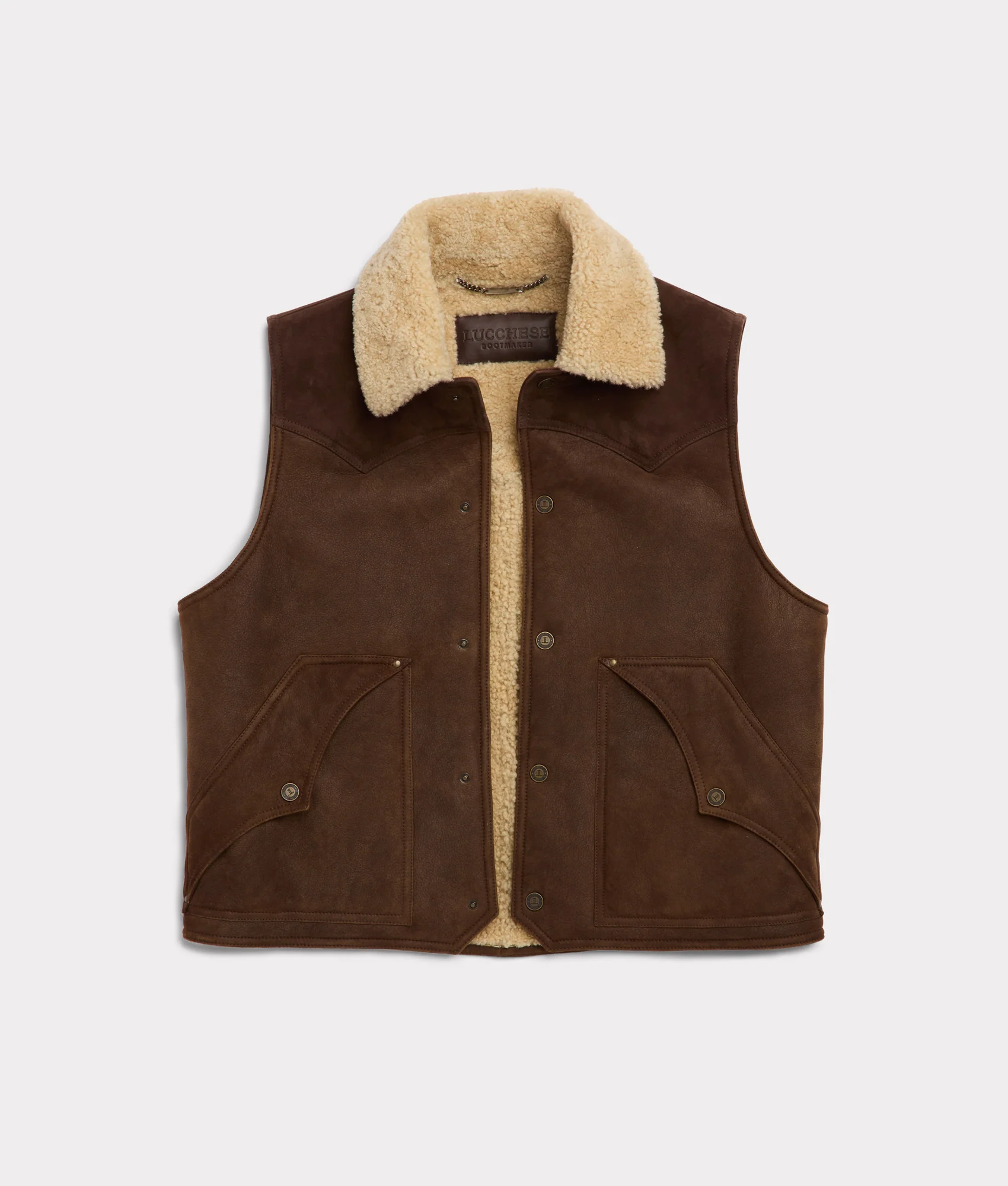 11560-dustin-yoked-shearling-vest-brown-2.webp Dustin Yoked Shearling Vest :: Brown