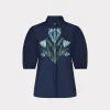 Lela Rose x Lucchese Skylark :: Navy