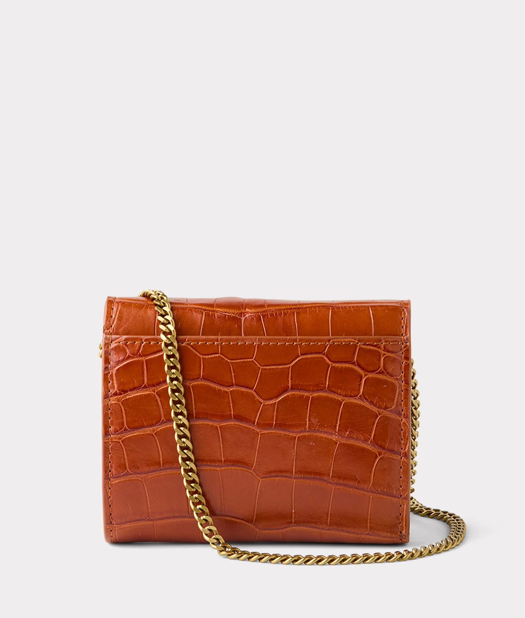 Short Exotic Wallet On A Chain :: Yellow