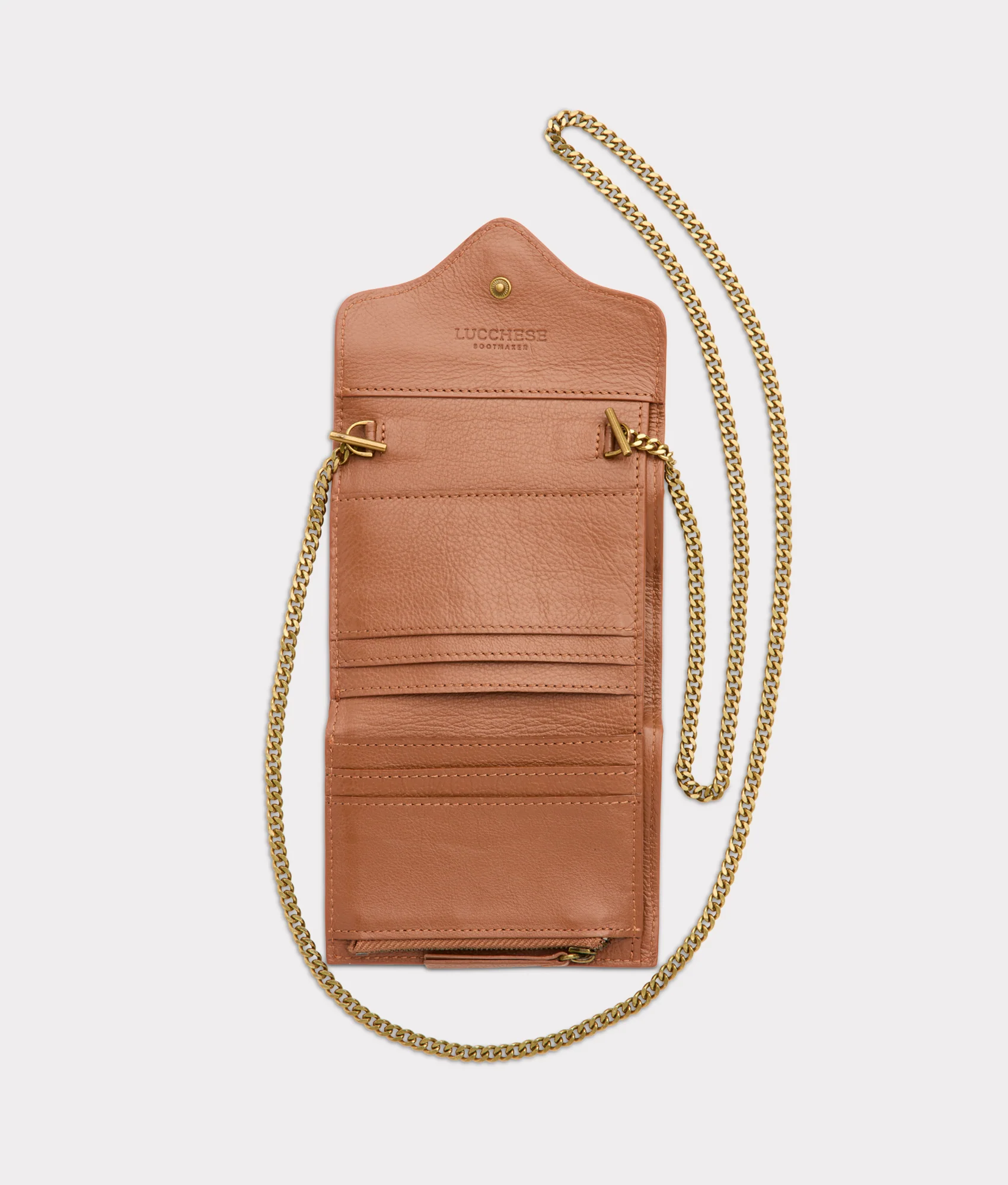 Short Exotic Wallet On A Chain :: Yellow