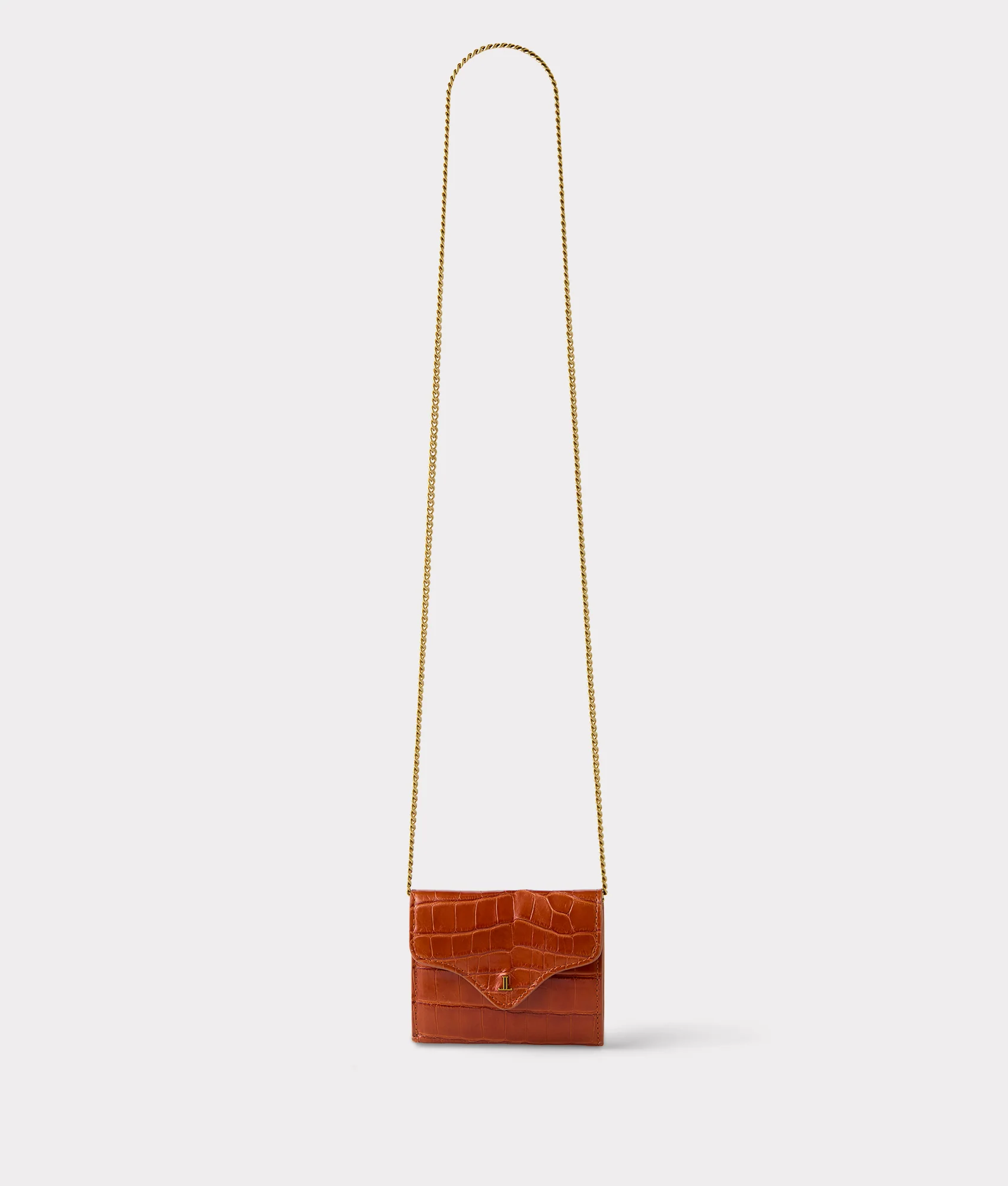 Short Exotic Wallet On A Chain :: Yellow