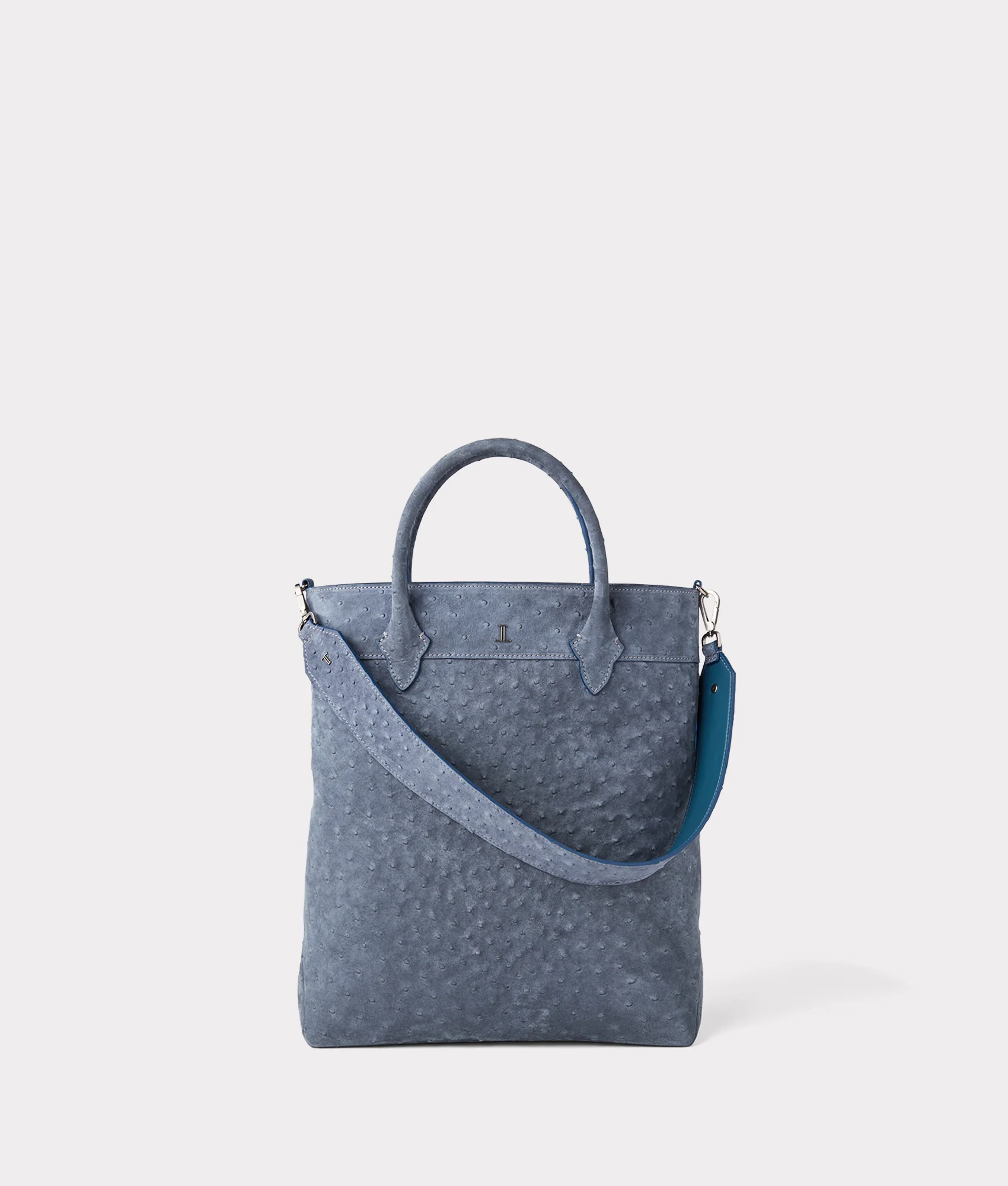 Large Lola Exotic Shopper :: Storm Blue