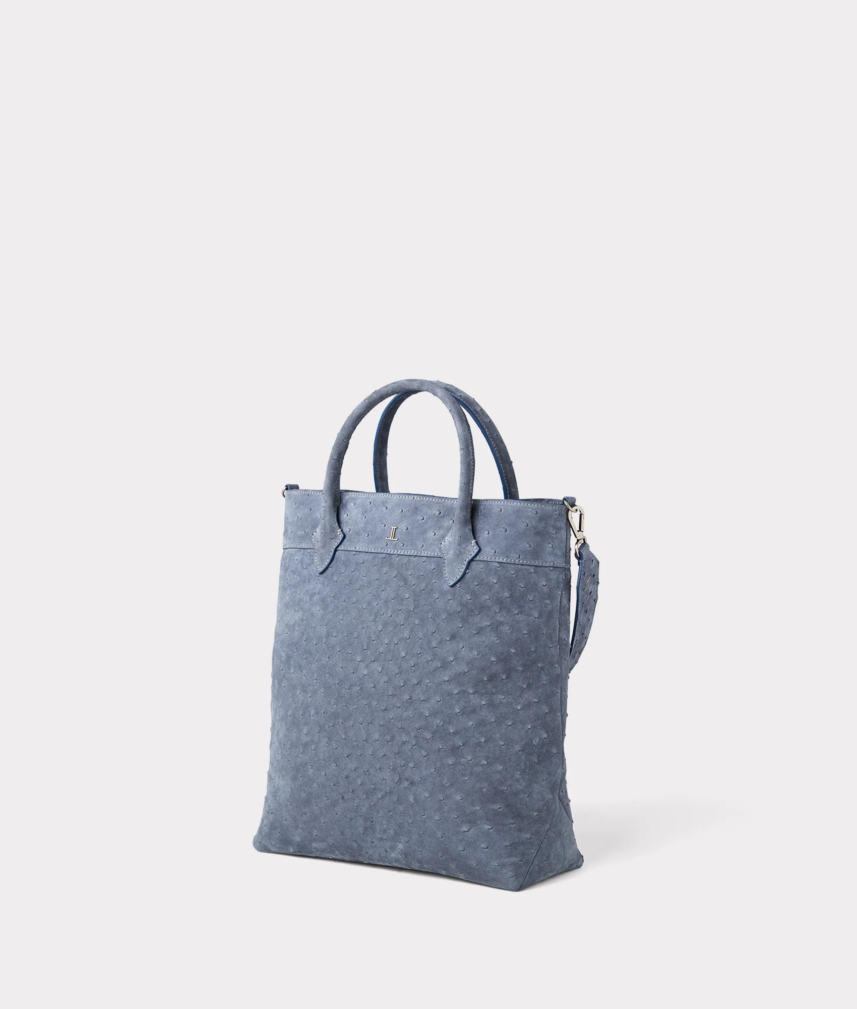 Large Lola Exotic Shopper :: Storm Blue