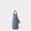 Large Lola Exotic Shopper :: Storm Blue