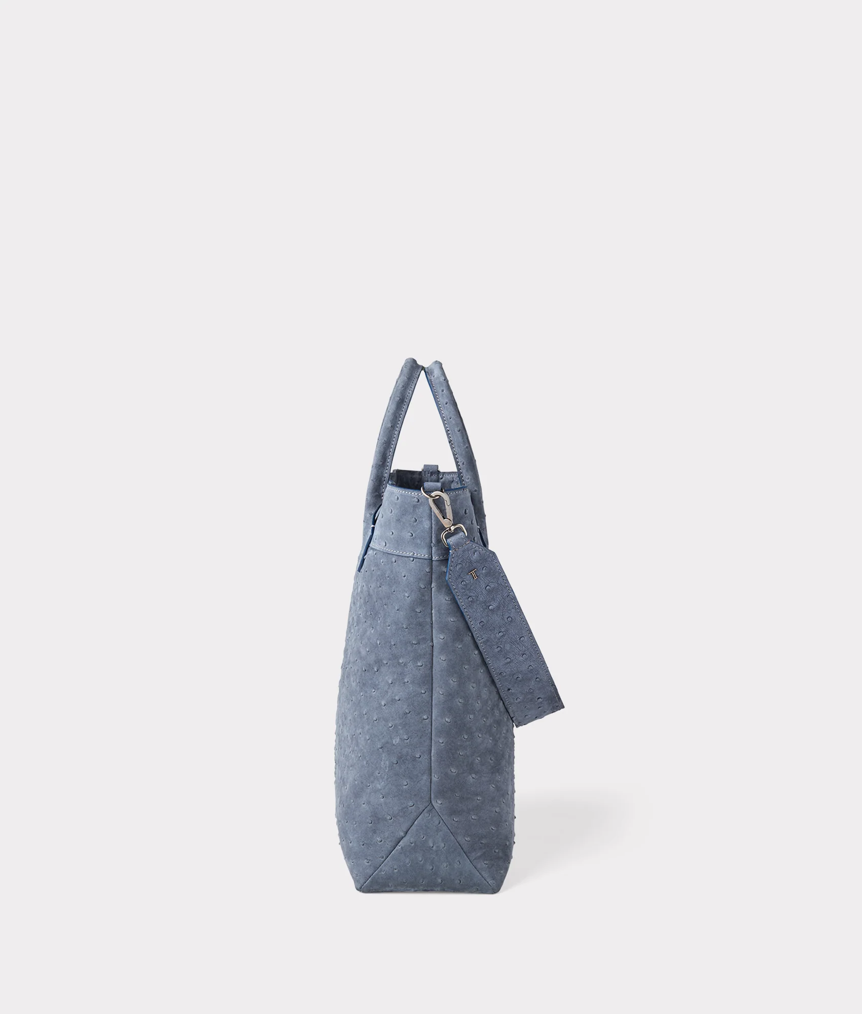 Large Lola Exotic Shopper :: Storm Blue