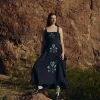 Lela Rose x Lucchese Nightingale :: Navy