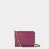 Short Wallet On A Chain :: Burgundy