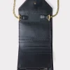 Short Wallet On A Chain :: Burgundy