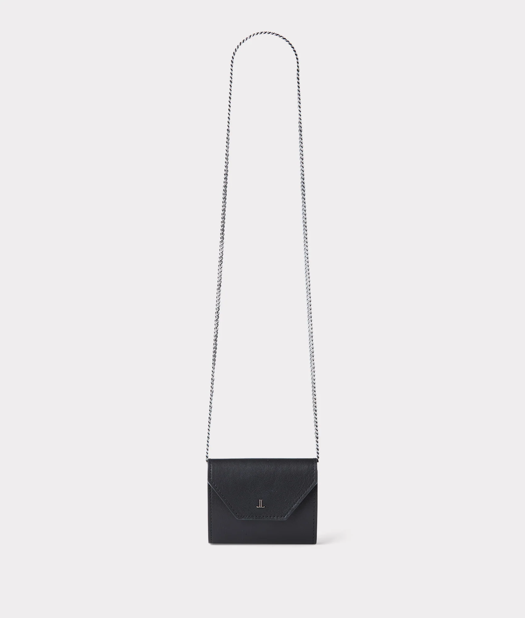 Short Wallet On A Chain :: Black