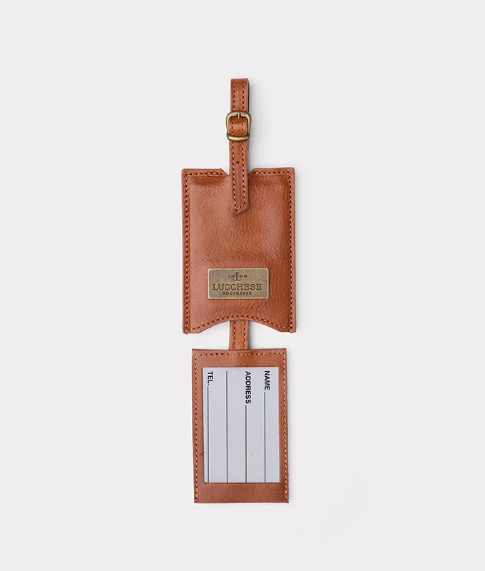 Cosimo Luggage Tag :: Cognac