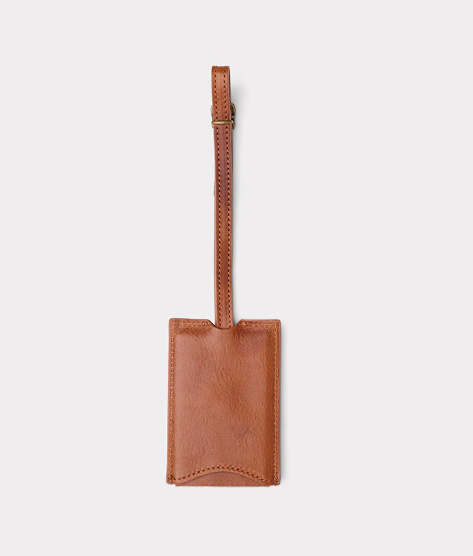 Cosimo Luggage Tag :: Cognac