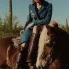 Lela Rose x Lucchese Heron :: Denim