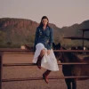 Lela Rose x Lucchese Heron :: Denim