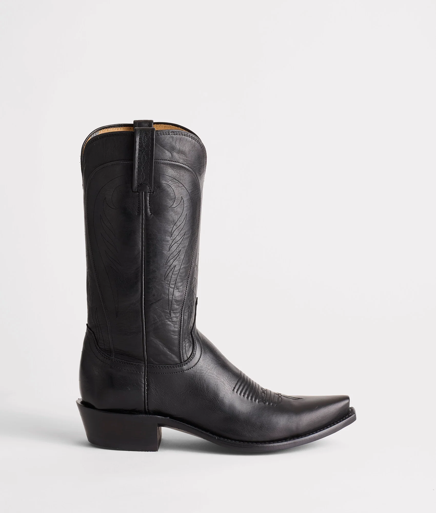 Bart :: Black + Cowhide