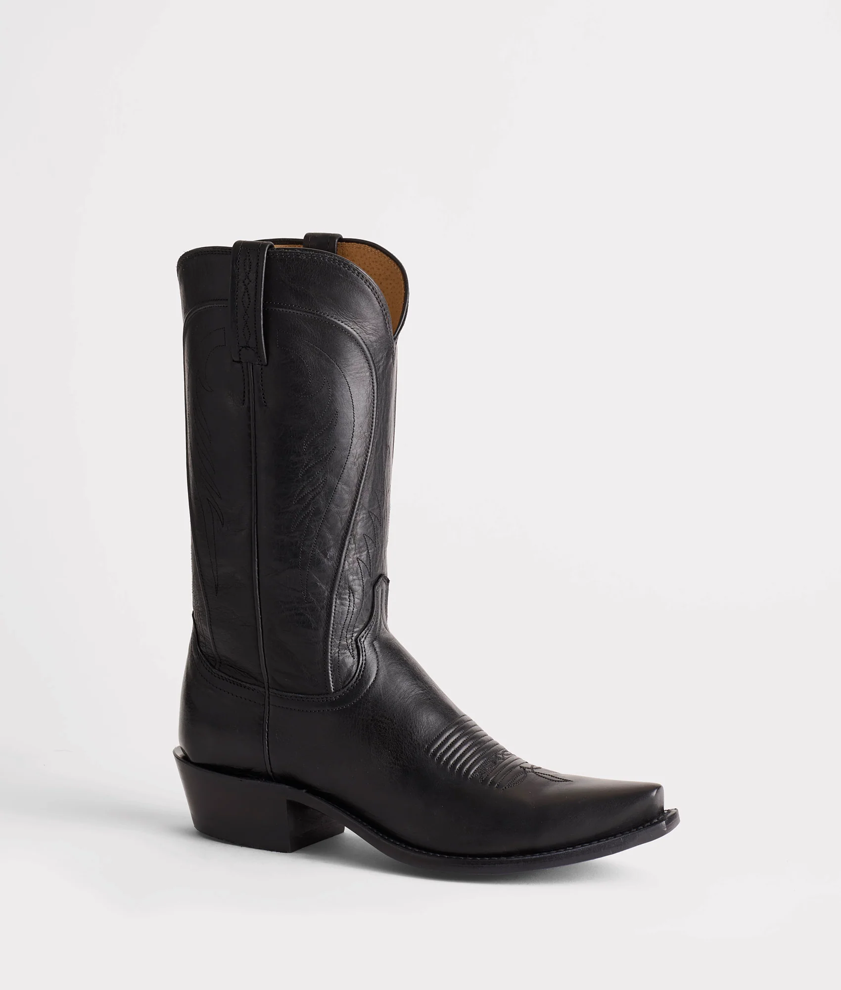 Bart :: Black + Cowhide