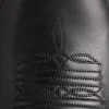 Bart :: Black + Cowhide
