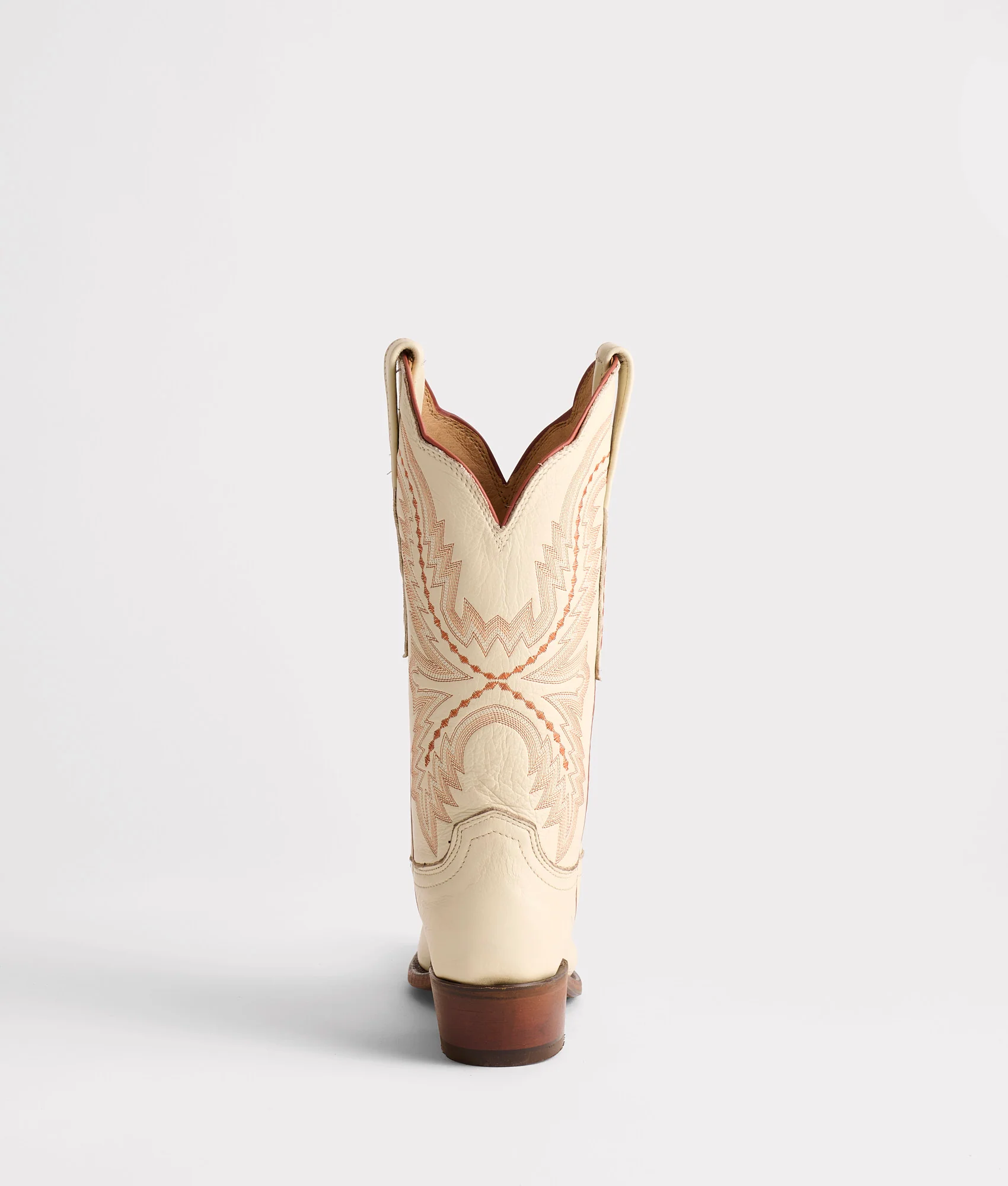 Tilly :: Glitz Cream W/ Burnt Orange Stitching