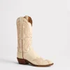 Tilly :: Glitz Cream W/ Burnt Orange Stitching